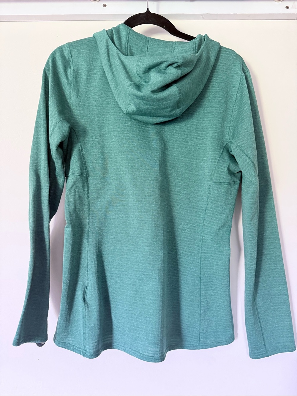 Patagonia Women's Teal Quarter-Zip capeline base layer - Picture 2 of 5